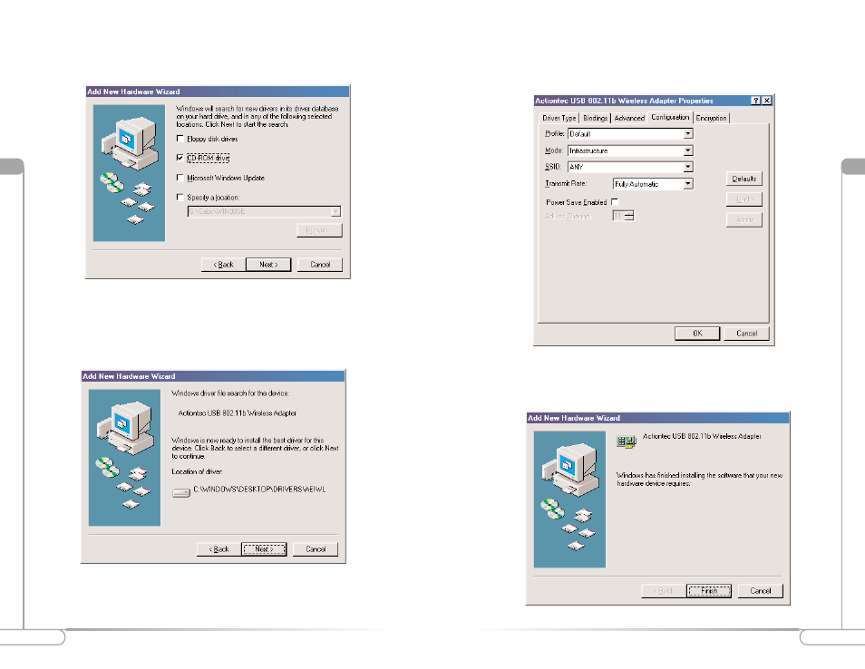 Actiontec electronic USB Wireless Adapter 802UI3(b) User Manual | Page 4 / 13