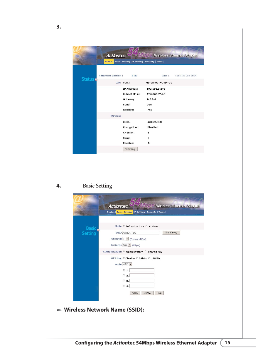 Actiontec electronic HWE05490-01 User Manual | Page 17 / 41