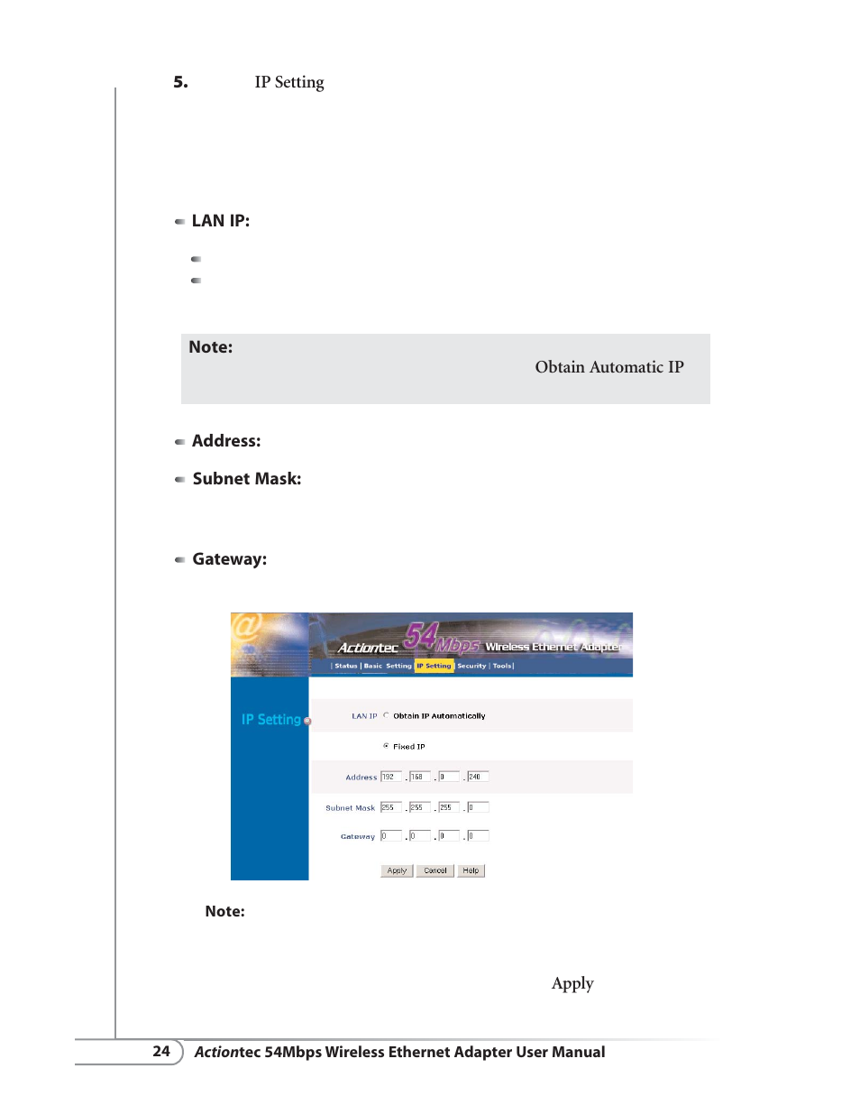 Actiontec electronic HWE05490-01 User Manual | Page 26 / 41