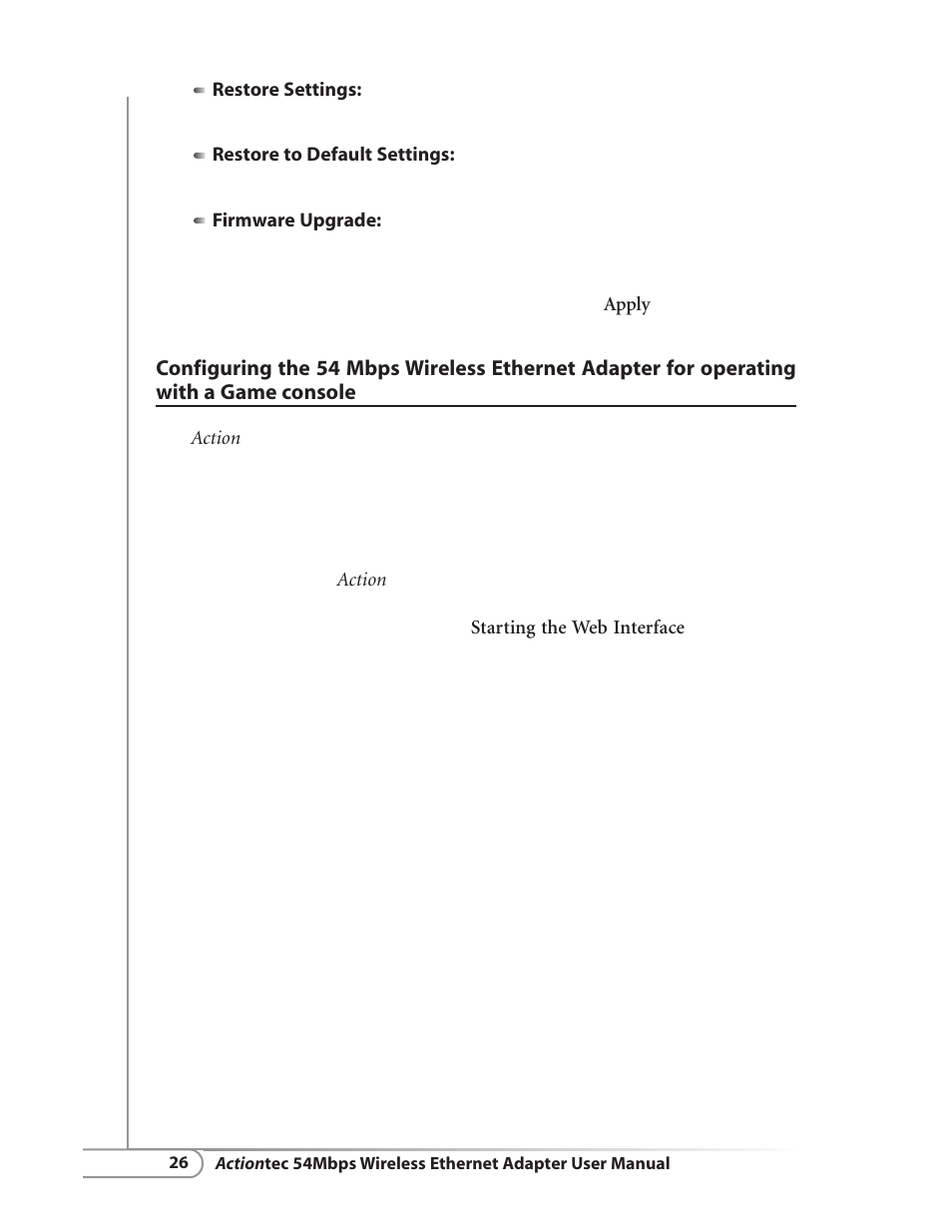 Actiontec electronic HWE05490-01 User Manual | Page 28 / 41