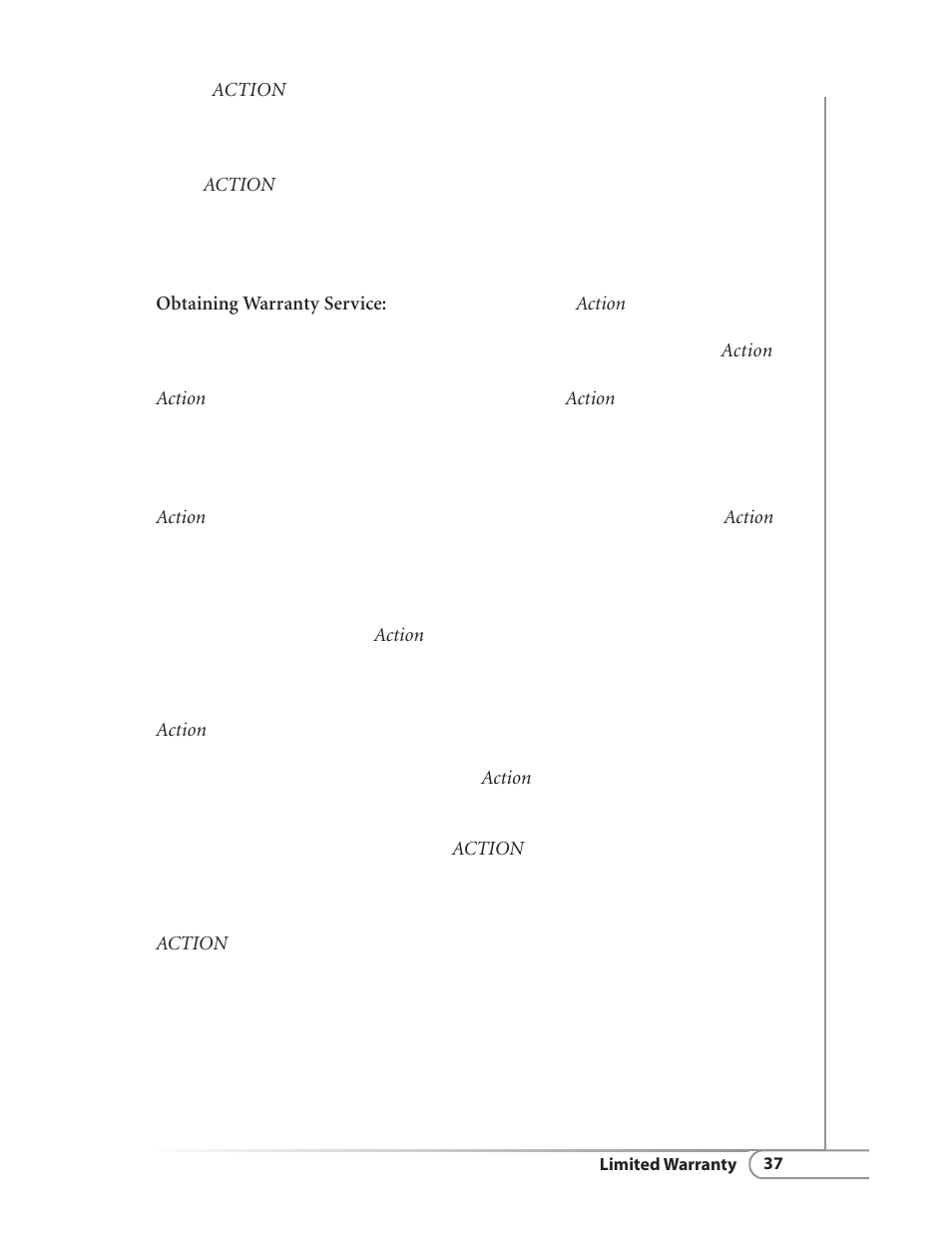 Actiontec electronic HWE05490-01 User Manual | Page 39 / 41