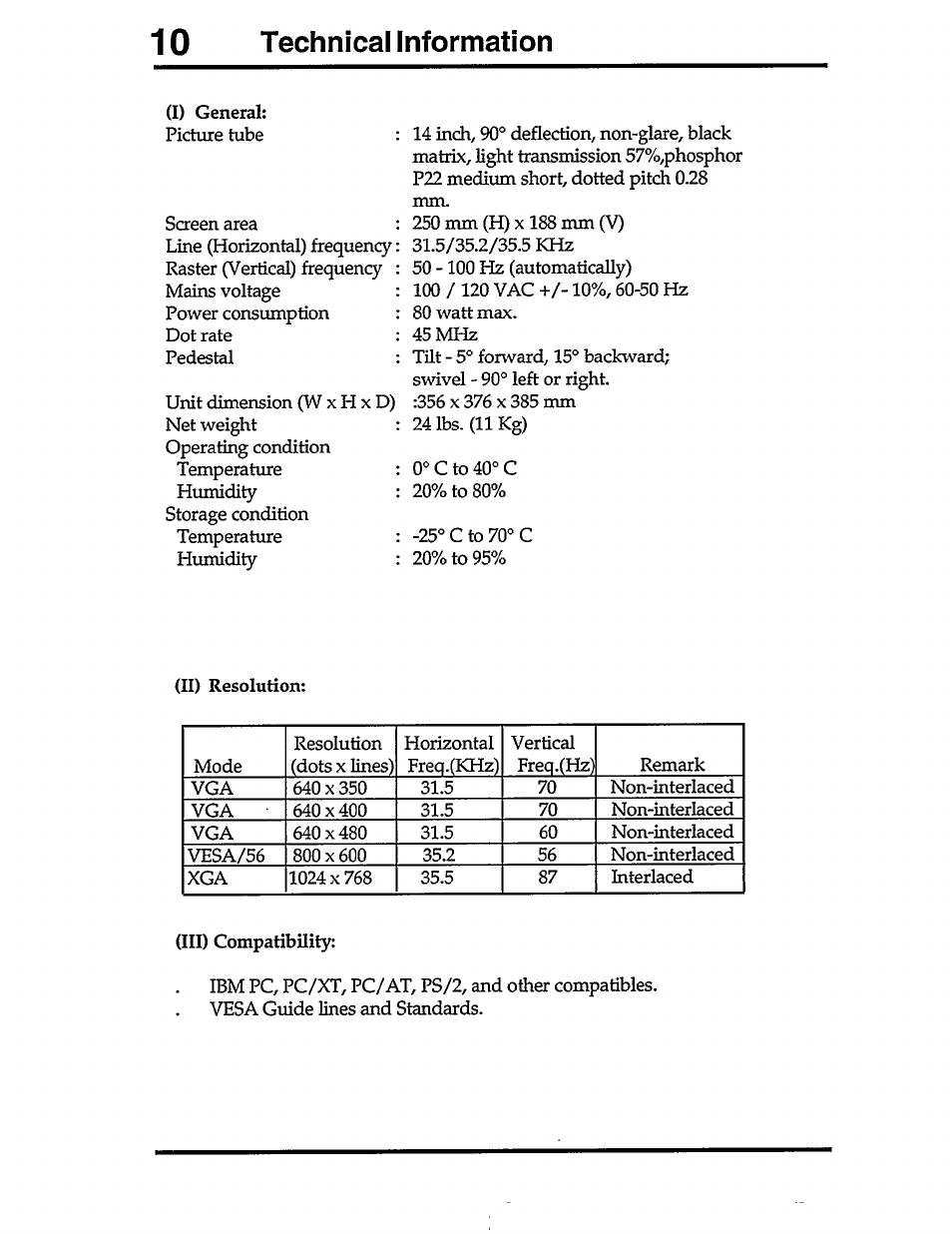 10 technical information | Philips CM2089JS51 User Manual | Page 12 / 20