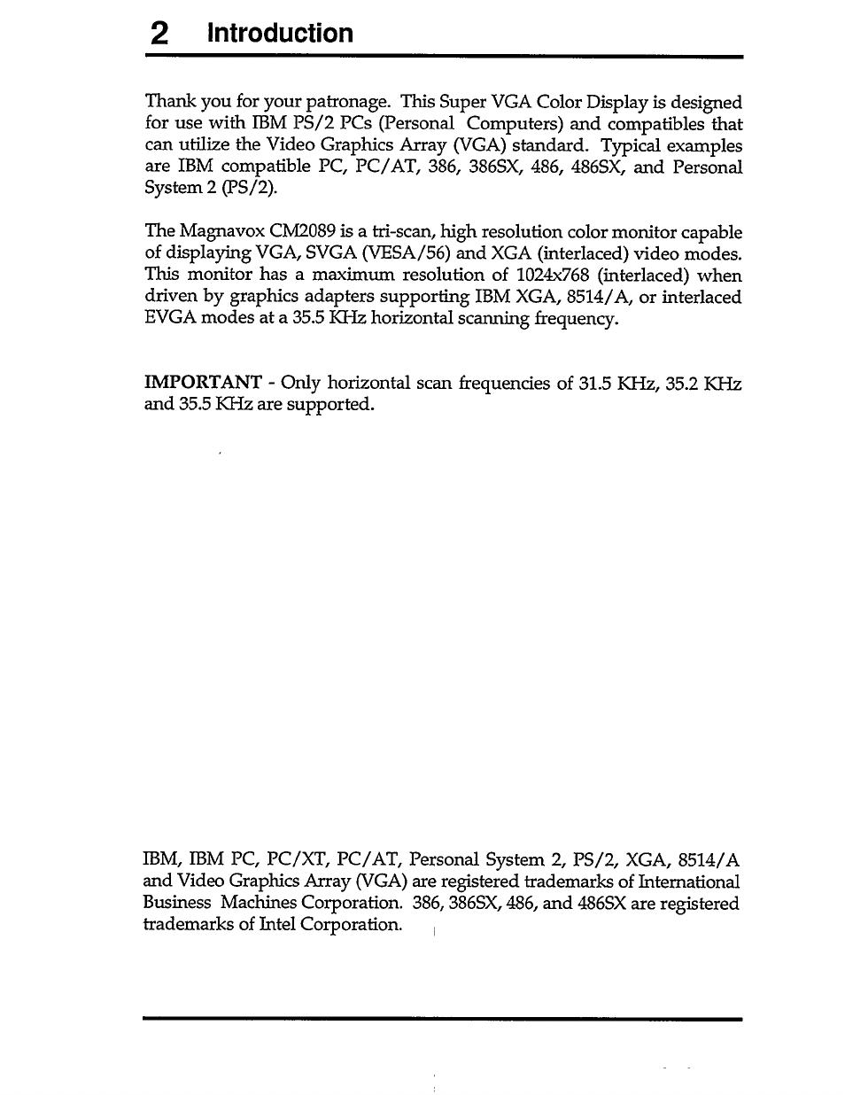 2 introduction | Philips CM2089JS51 User Manual | Page 4 / 20