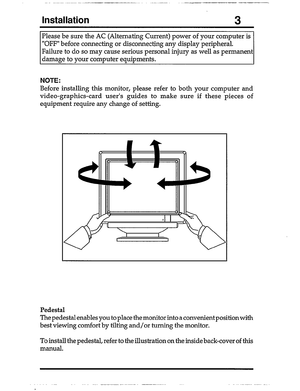 Installation | Philips CM2089JS51 User Manual | Page 5 / 20