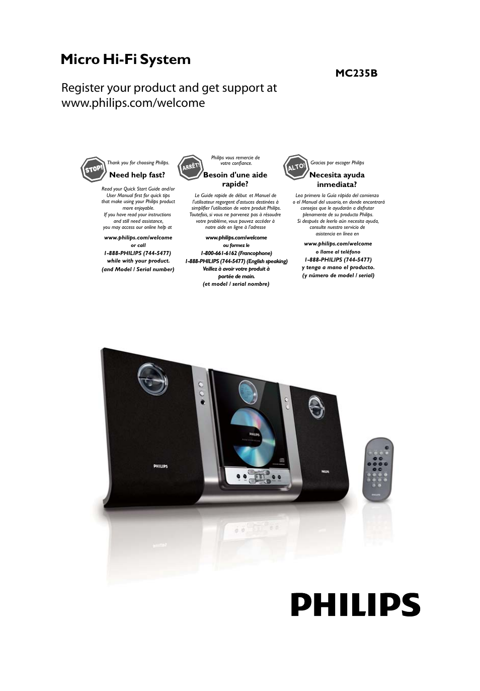 Philips MC235B-37 User Manual | 20 pages