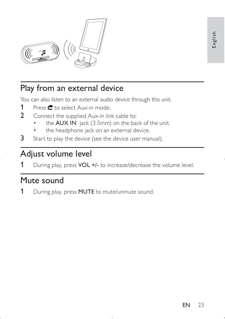 Philips DS8550-37 User Manual | Page 24 / 27