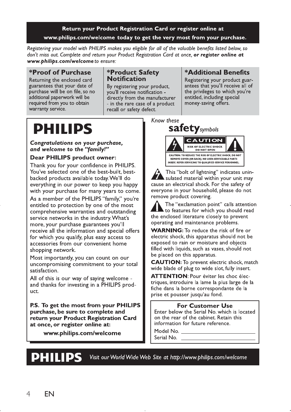 Philips DS8550-37 User Manual | Page 5 / 27