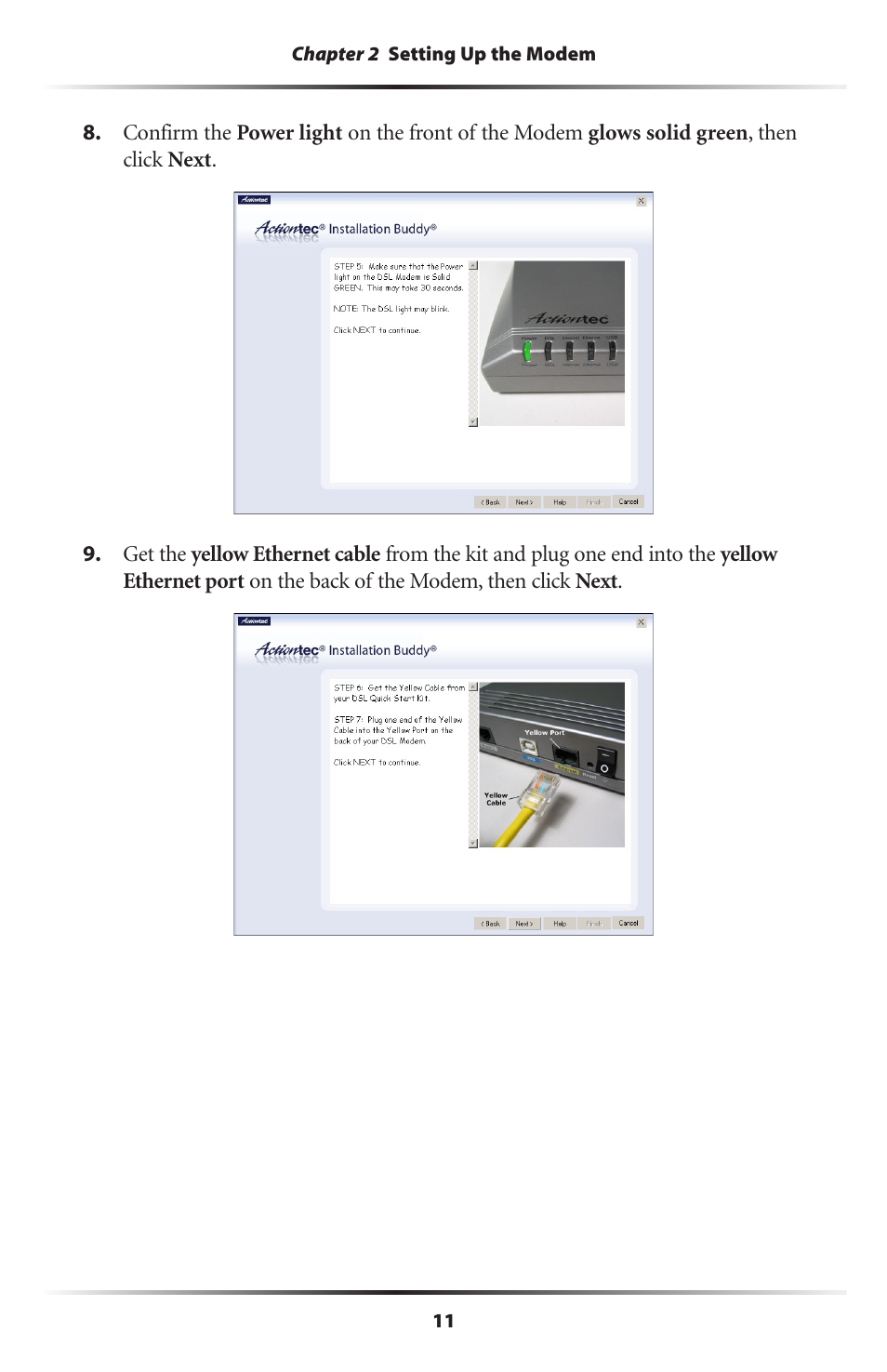 Actiontec electronic GT701 User Manual | Page 14 / 115