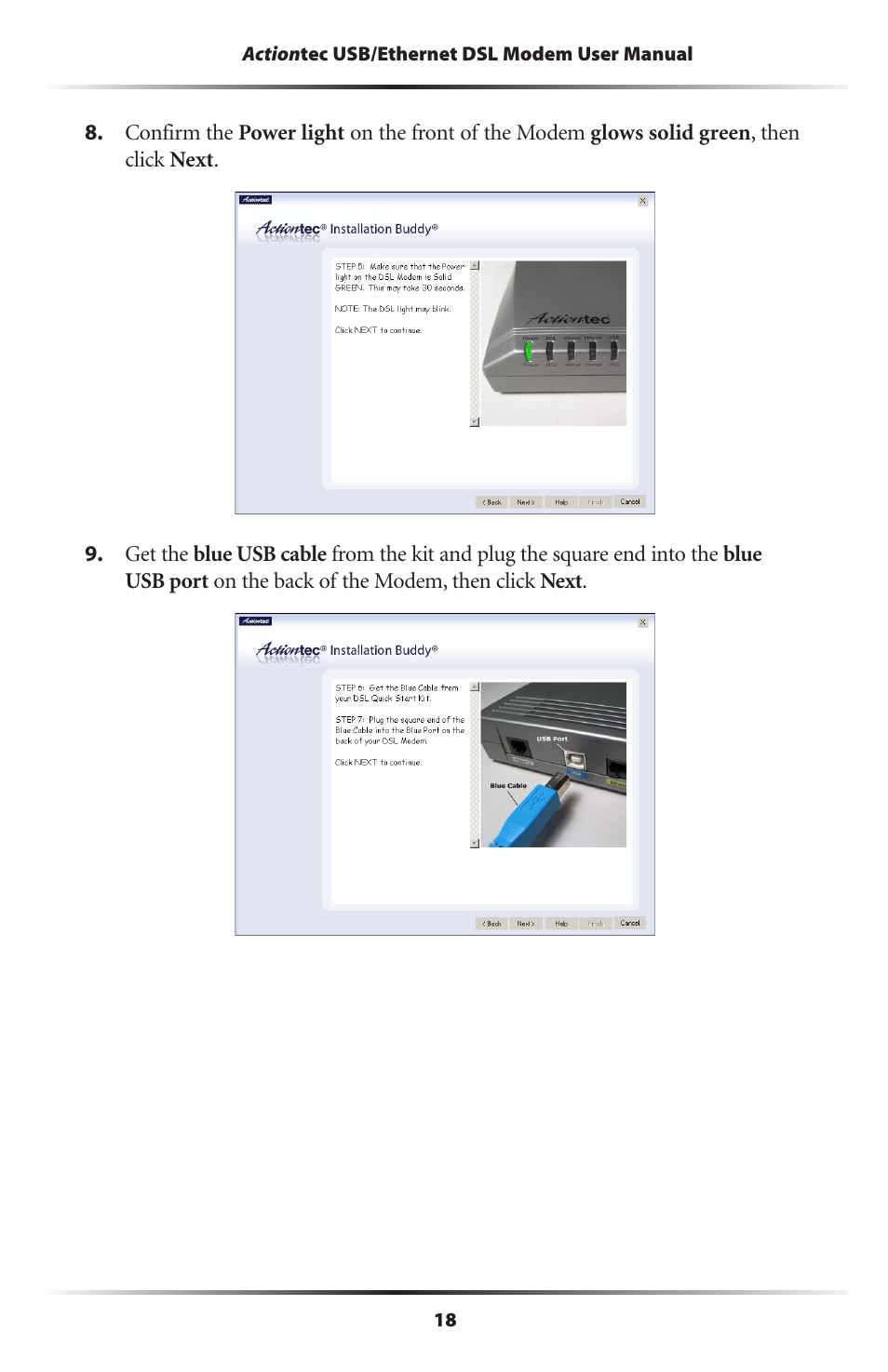 Actiontec electronic GT701 User Manual | Page 21 / 115