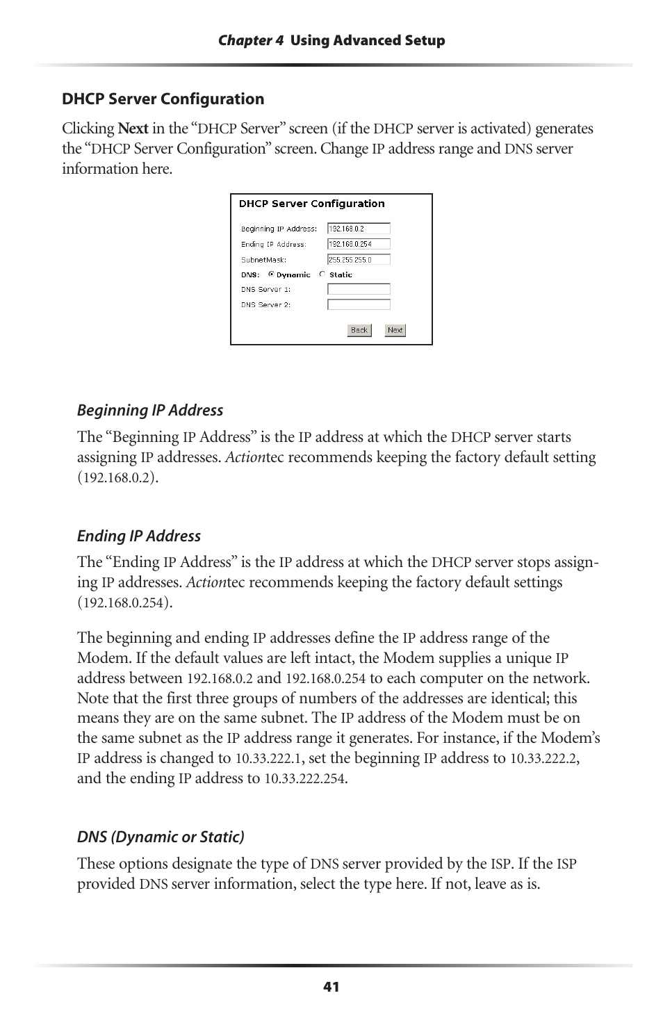 Actiontec electronic GT701 User Manual | Page 44 / 115