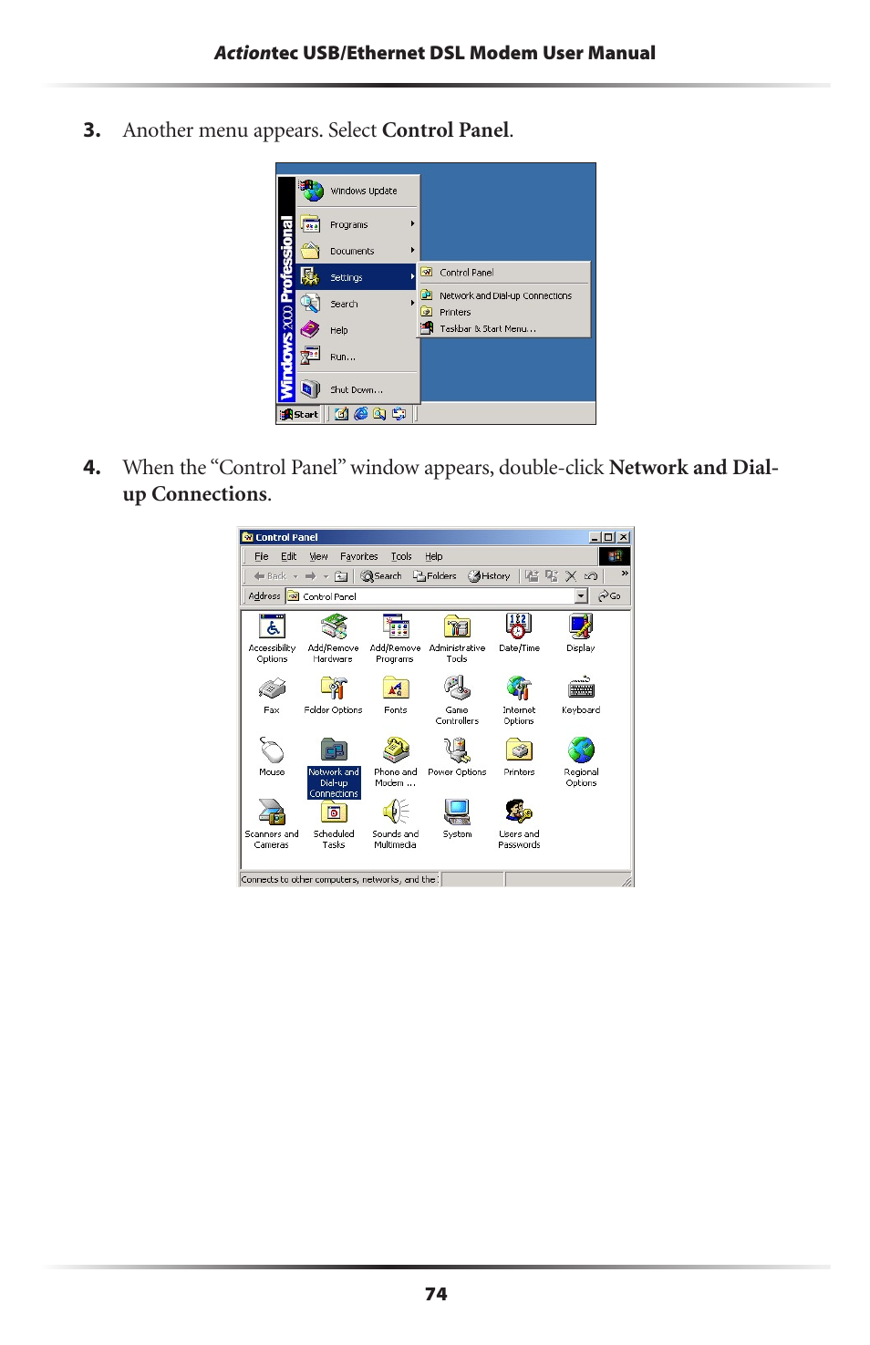 Actiontec electronic GT701 User Manual | Page 77 / 115