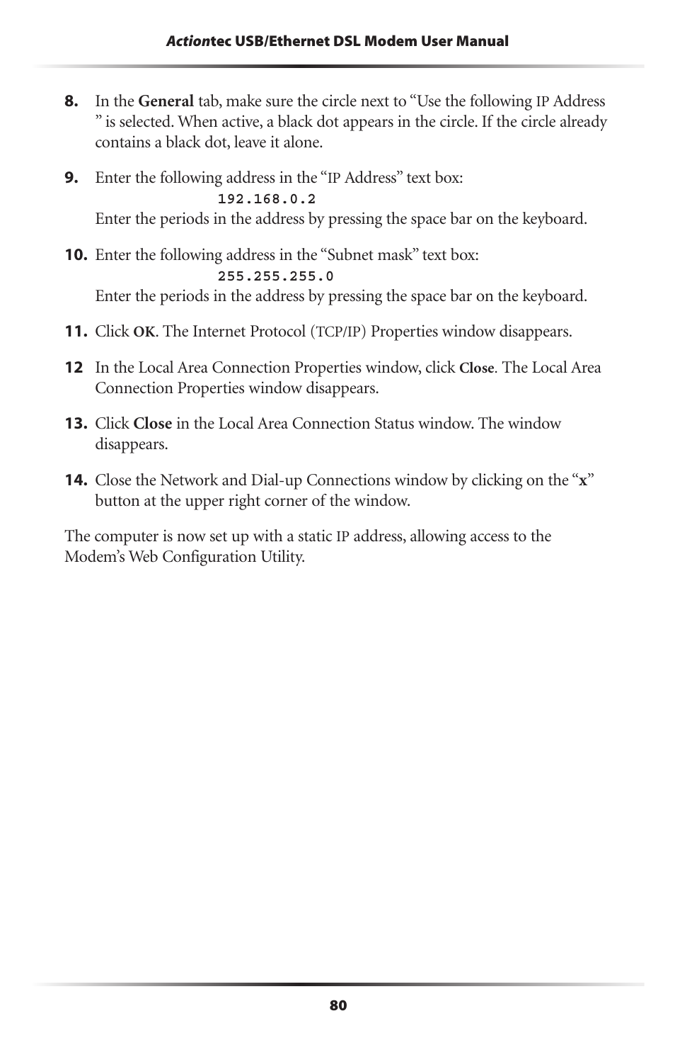 Actiontec electronic GT701 User Manual | Page 83 / 115