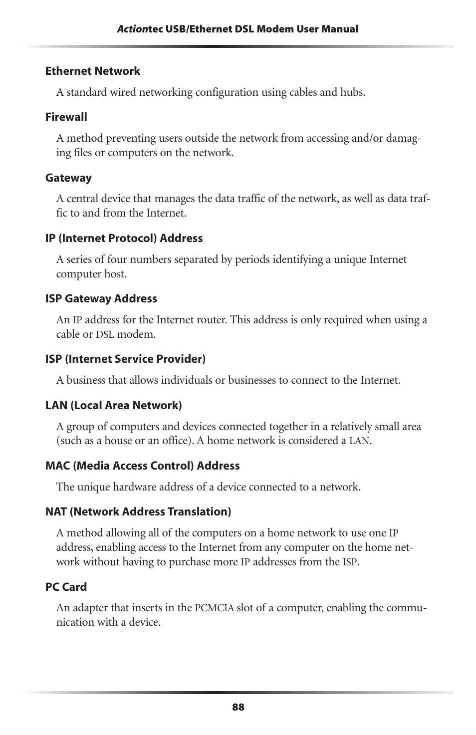 Actiontec electronic GT701 User Manual | Page 91 / 115