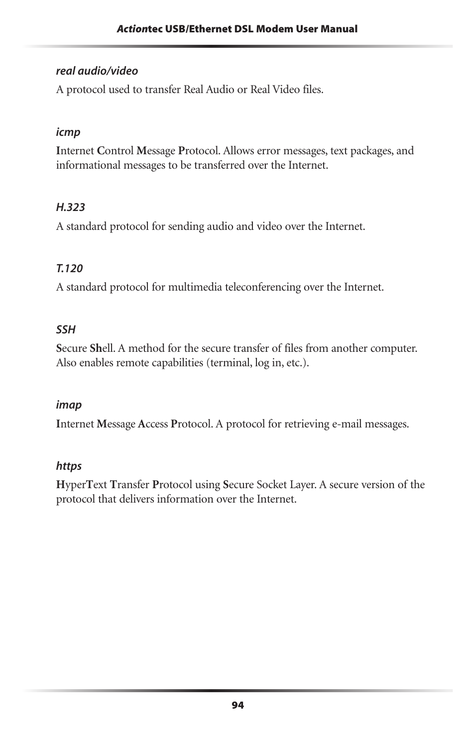 Actiontec electronic GT701 User Manual | Page 97 / 115