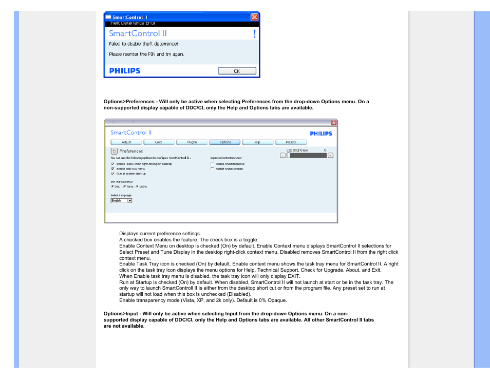 Philips 220SW9FB-27 User Manual | Page 60 / 119