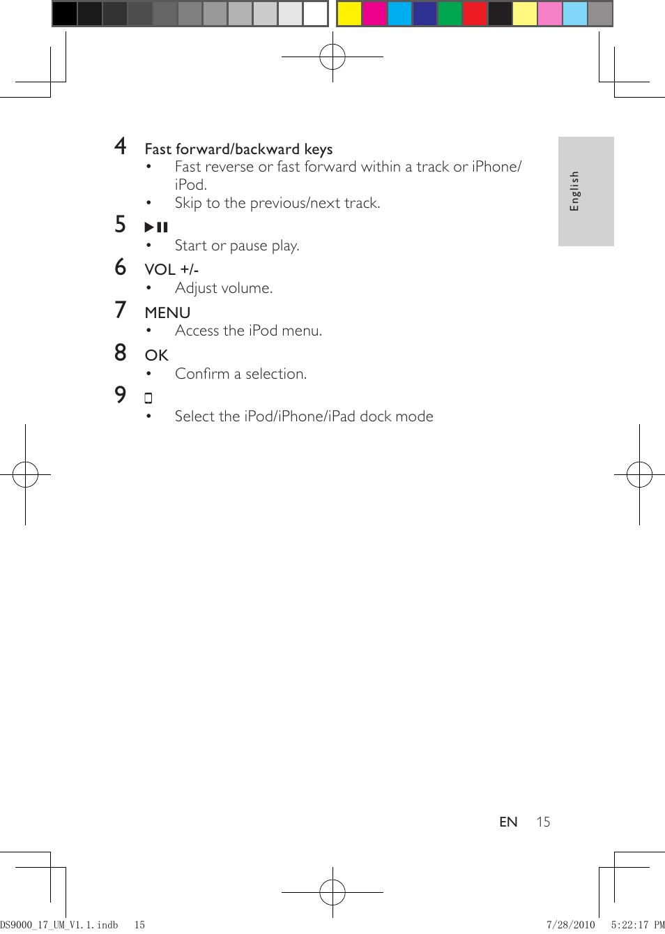Philips DS9000-27 User Manual | Page 15 / 24