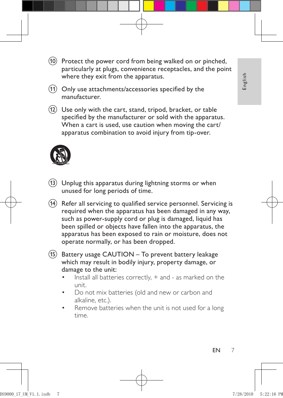 Philips DS9000-27 User Manual | Page 7 / 24