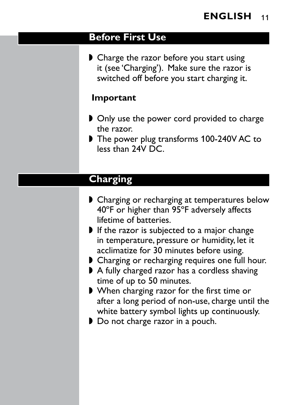Philips AT895-41 User Manual | Page 11 / 29