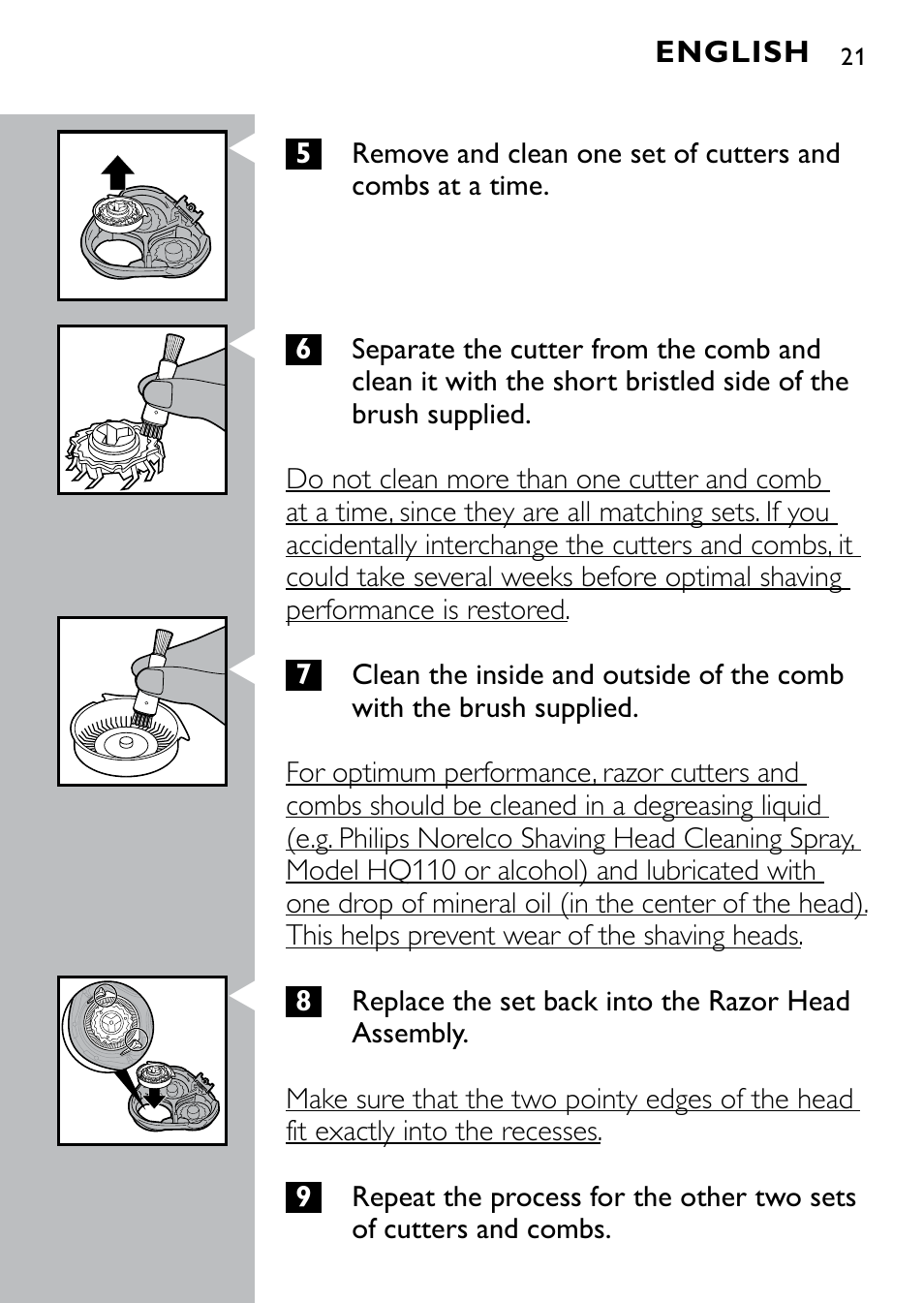 Philips AT895-41 User Manual | Page 21 / 29