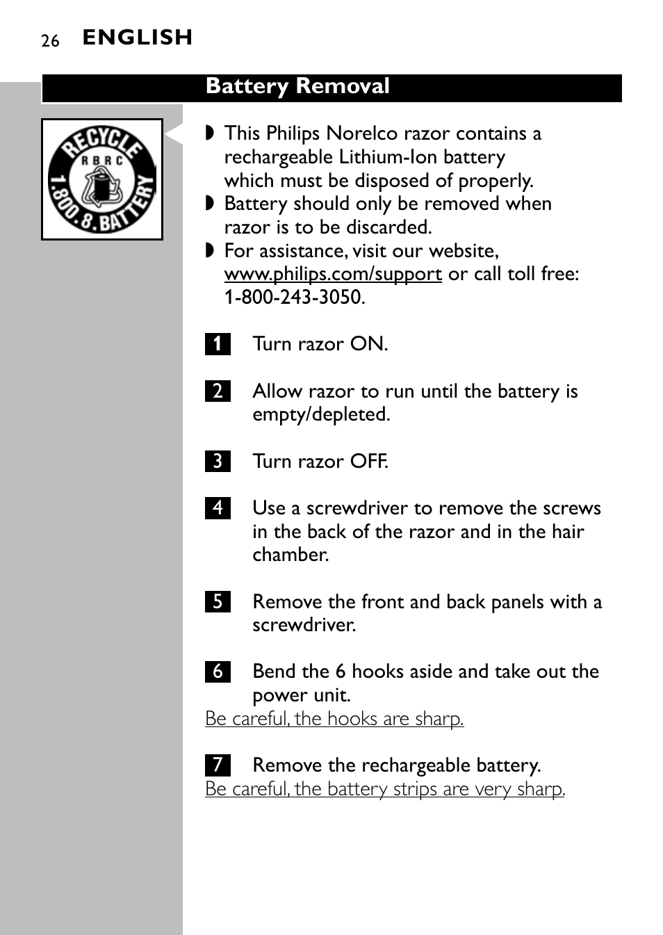 Philips AT895-41 User Manual | Page 26 / 29