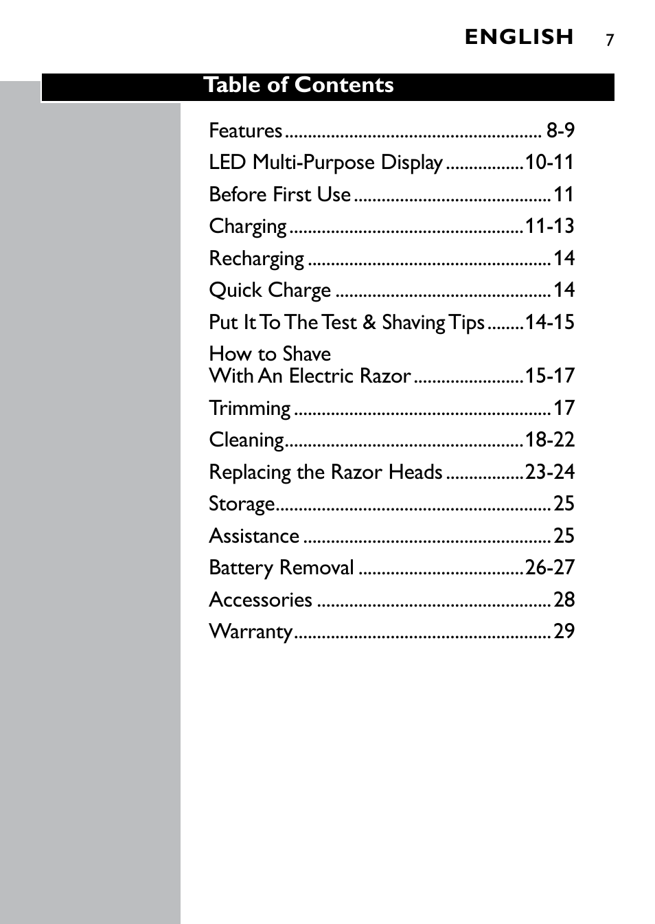 Philips AT895-41 User Manual | Page 7 / 29