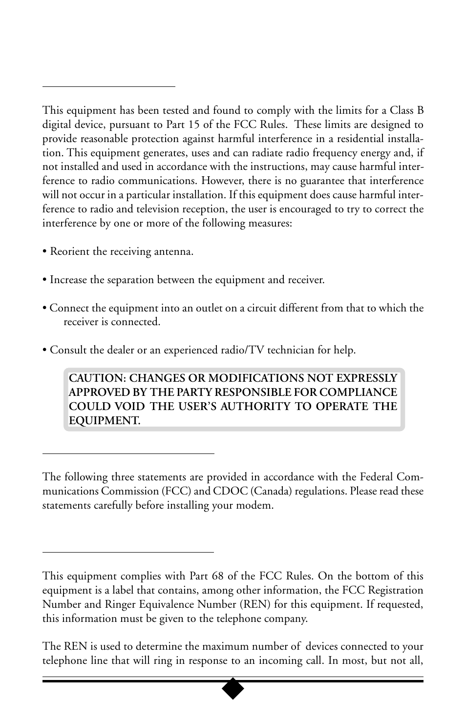 Notices | Actiontec electronic 56K User Manual | Page 31 / 33
