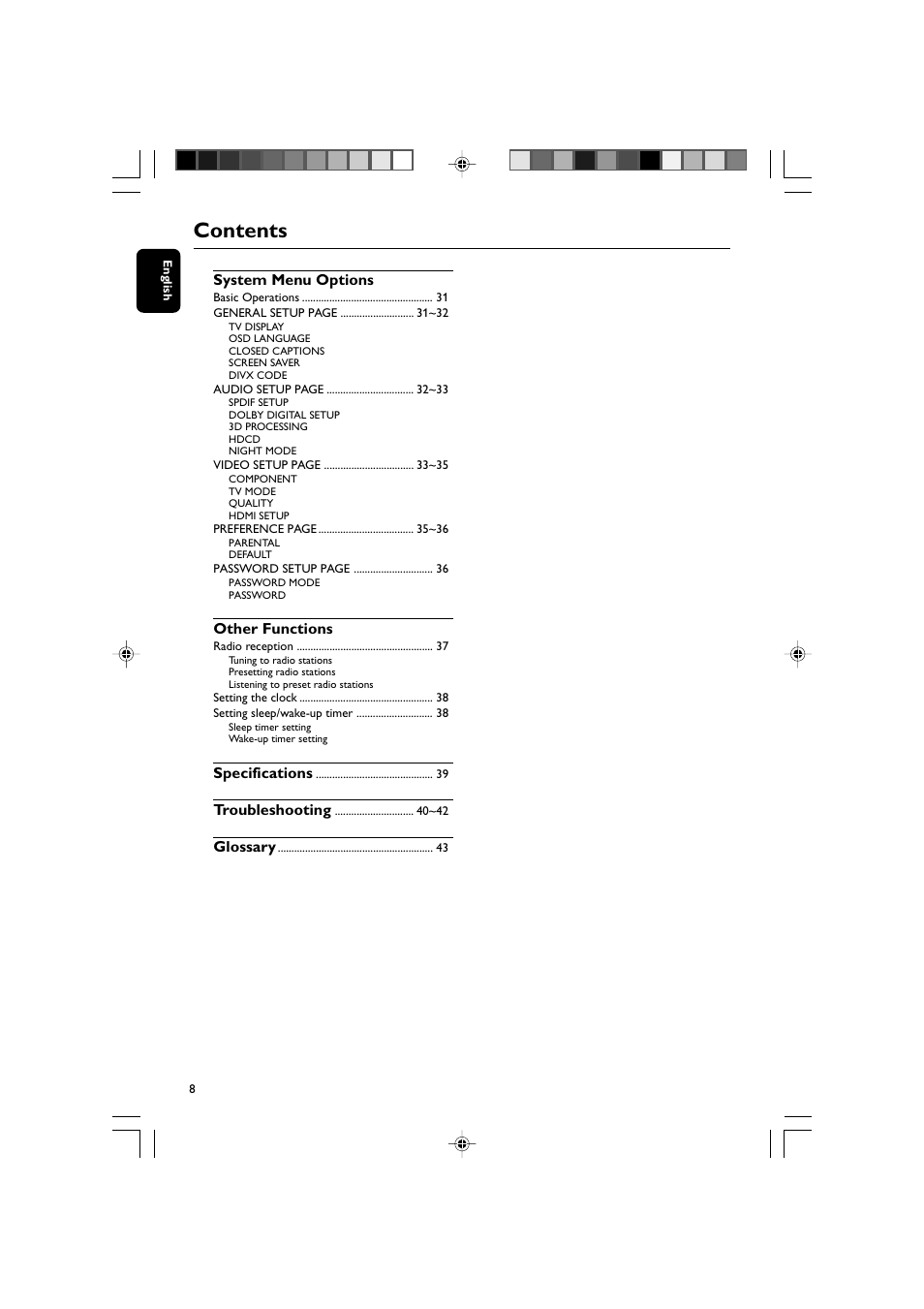 Philips MCD908-37B User Manual | Page 8 / 45
