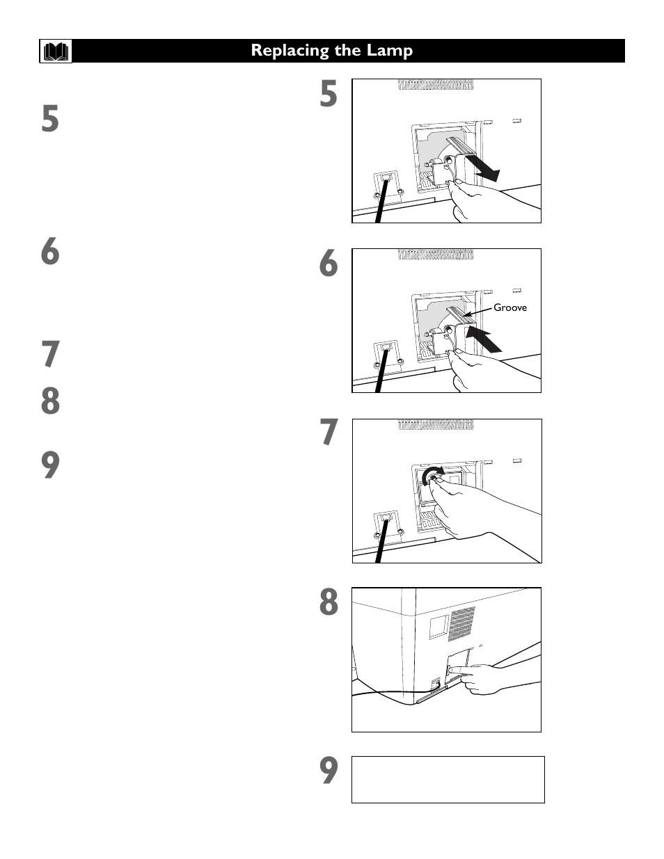 Philips 55" projection TV User Manual | Page 72 / 80