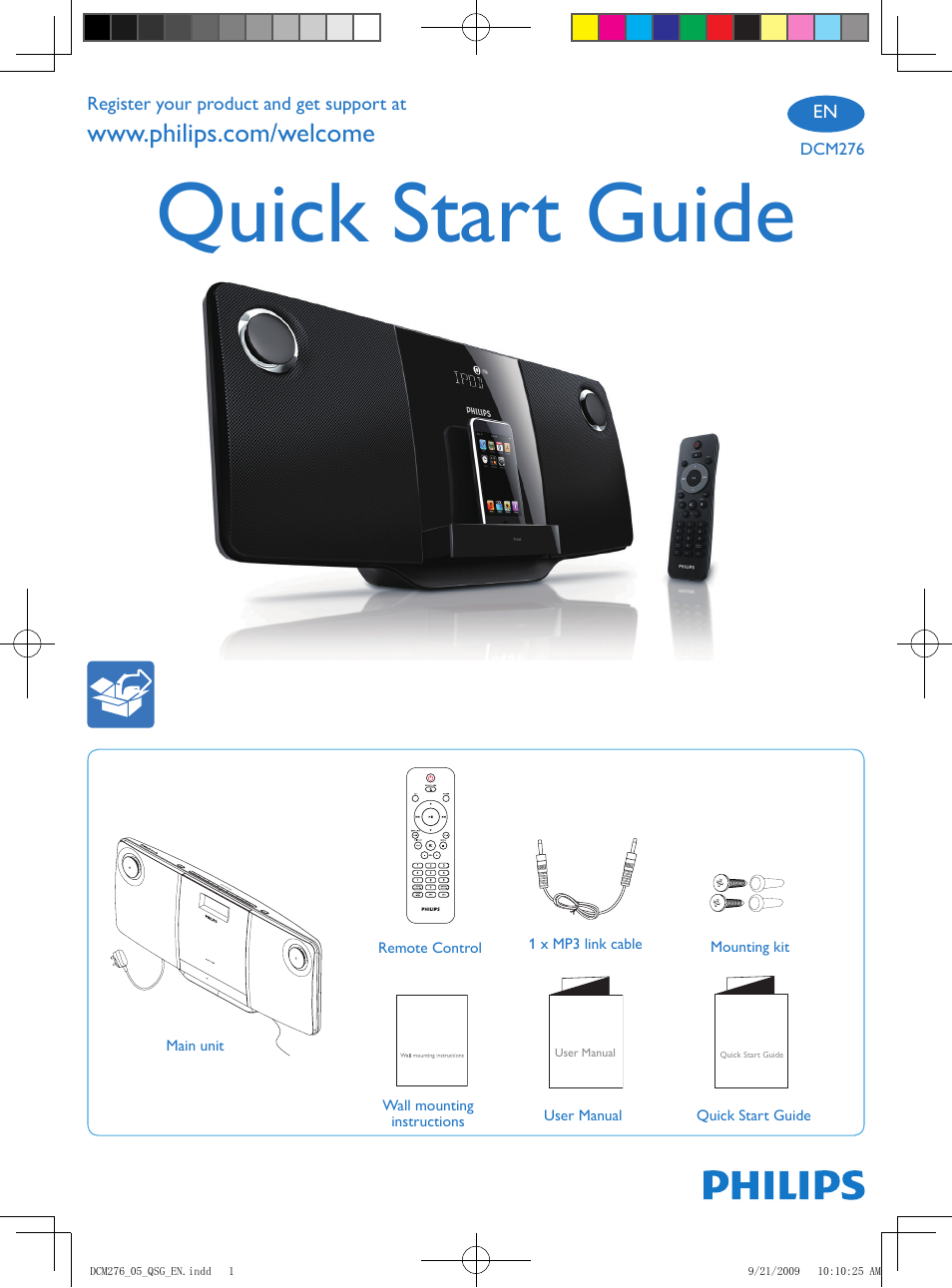 Philips DC276-37 User Manual | 3 pages