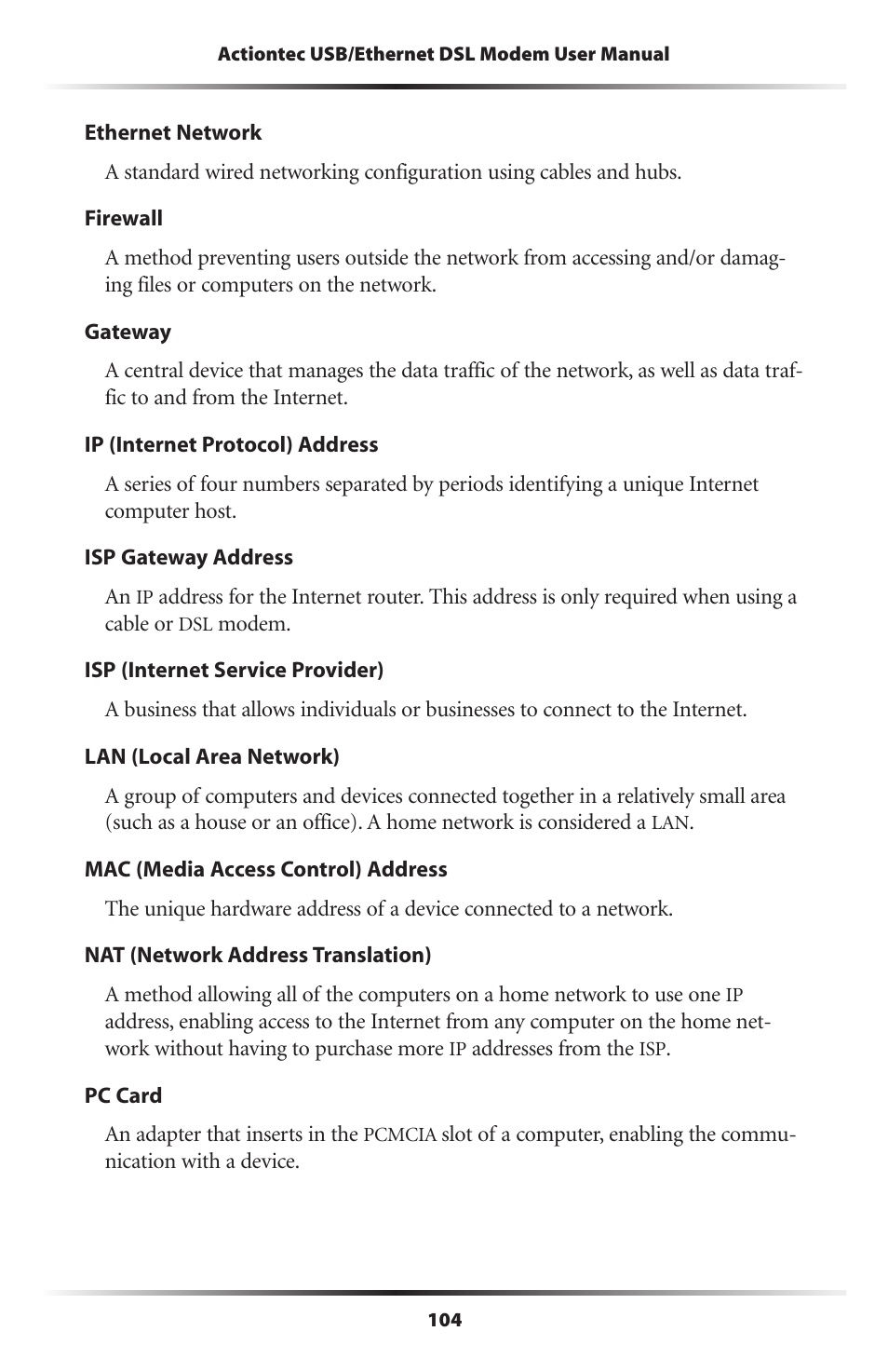 Actiontec electronic GT701A User Manual | Page 107 / 119