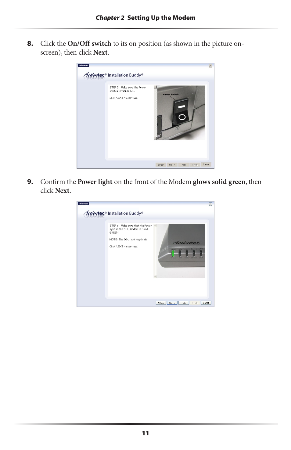 Actiontec electronic GT701A User Manual | Page 14 / 119