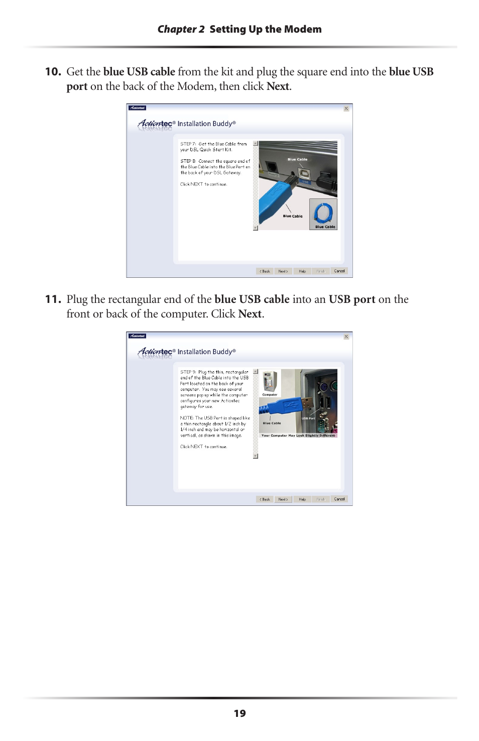 Actiontec electronic GT701A User Manual | Page 22 / 119