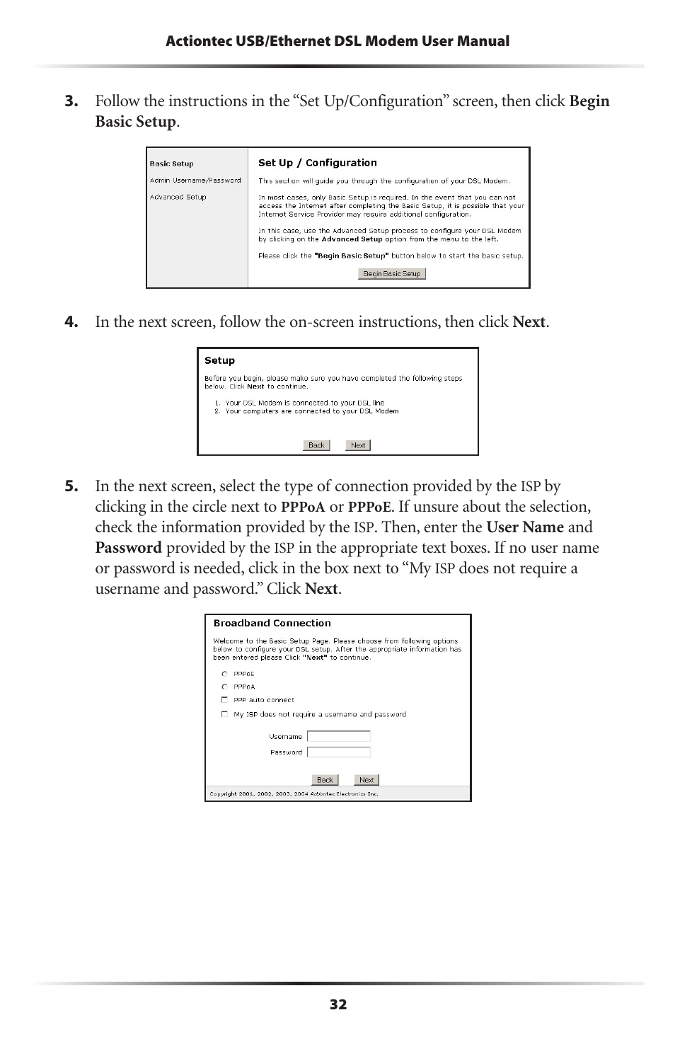 Actiontec electronic GT701A User Manual | Page 35 / 119