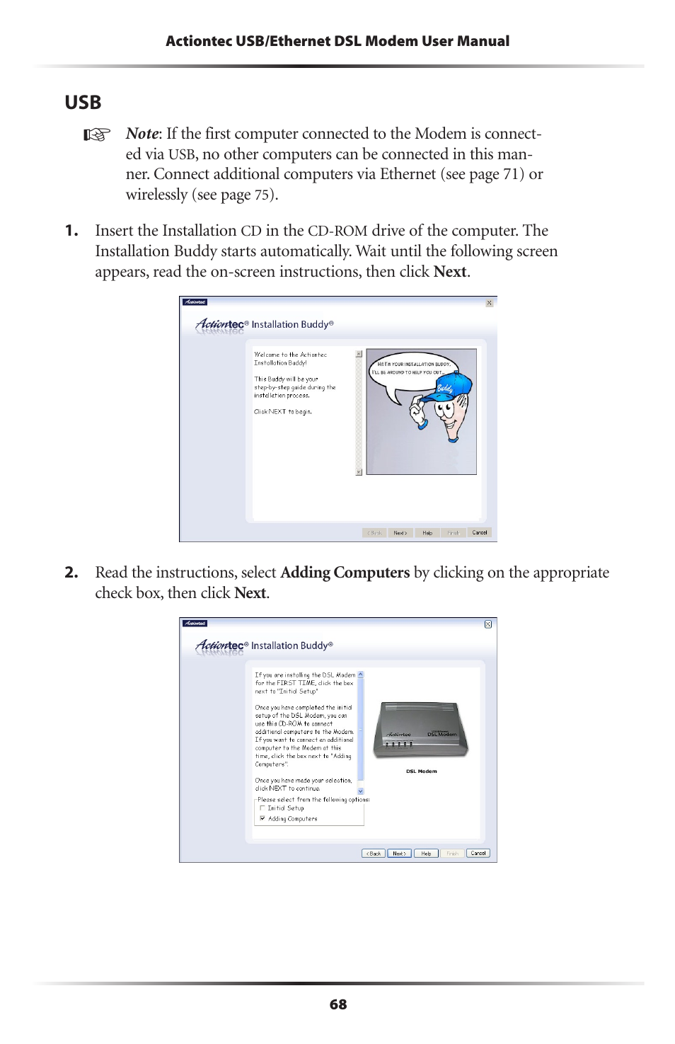 Actiontec electronic GT701A User Manual | Page 71 / 119