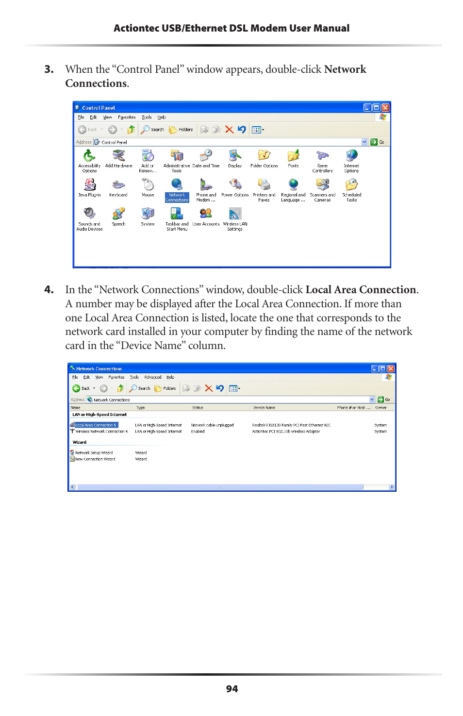 Actiontec electronic GT701A User Manual | Page 97 / 119