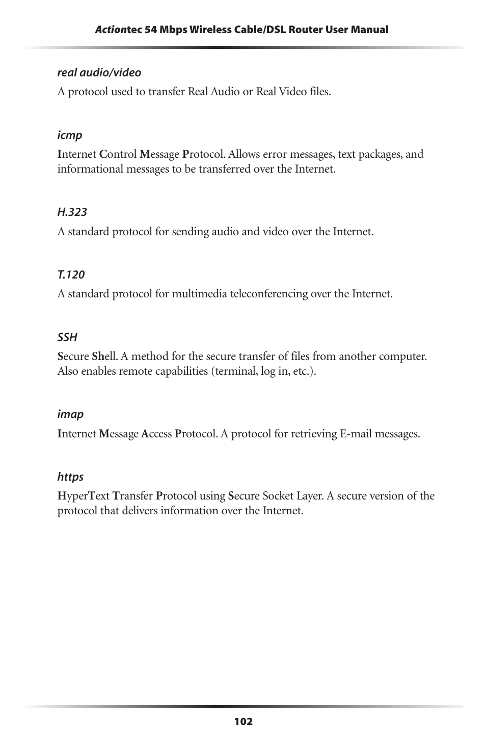 Actiontec electronic GT704WR User Manual | Page 105 / 115