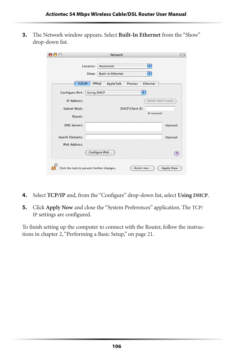 Actiontec electronic GT704WR User Manual | Page 109 / 115