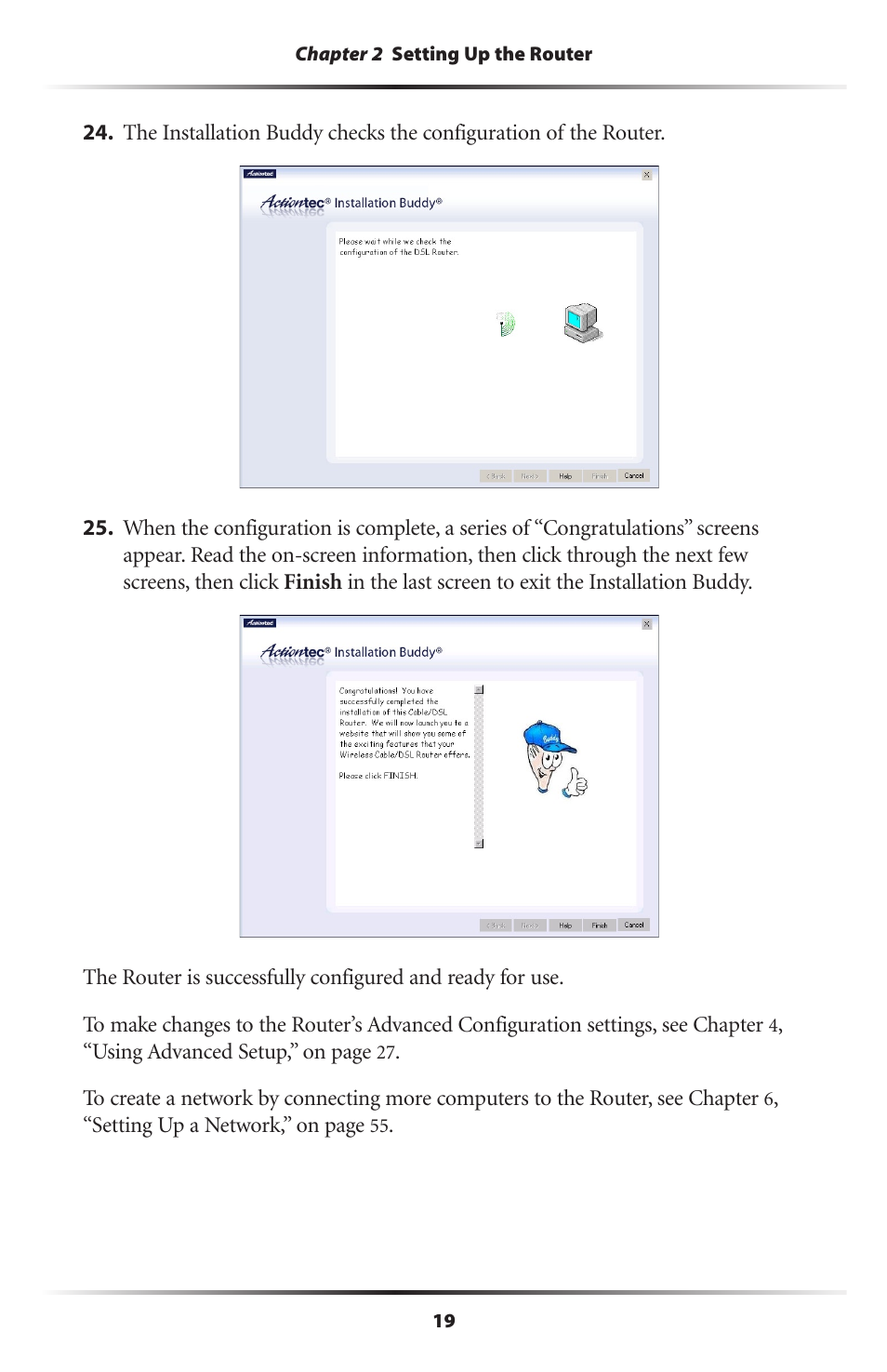 Actiontec electronic GT704WR User Manual | Page 22 / 115