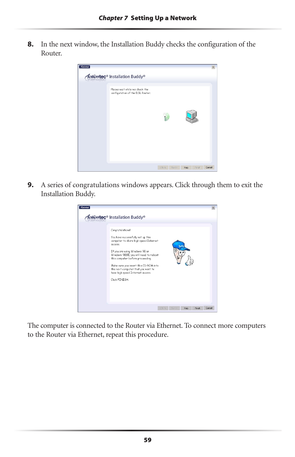 Actiontec electronic GT704WR User Manual | Page 62 / 115