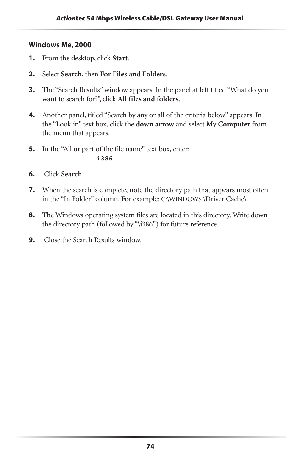 Actiontec electronic GT704WR User Manual | Page 77 / 115