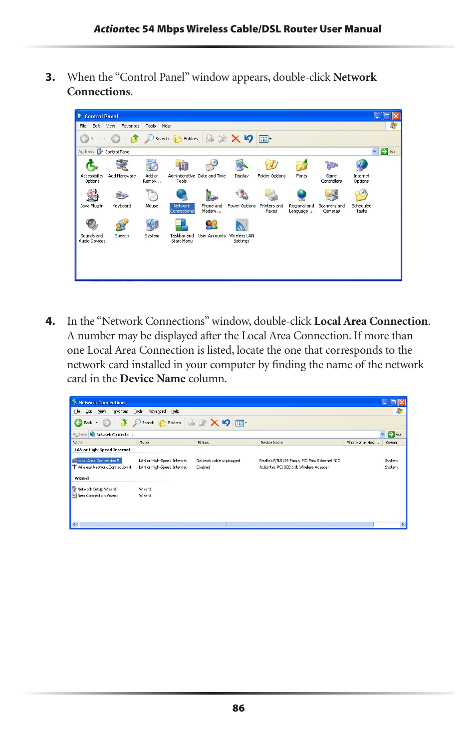 Actiontec electronic GT704WR User Manual | Page 89 / 115