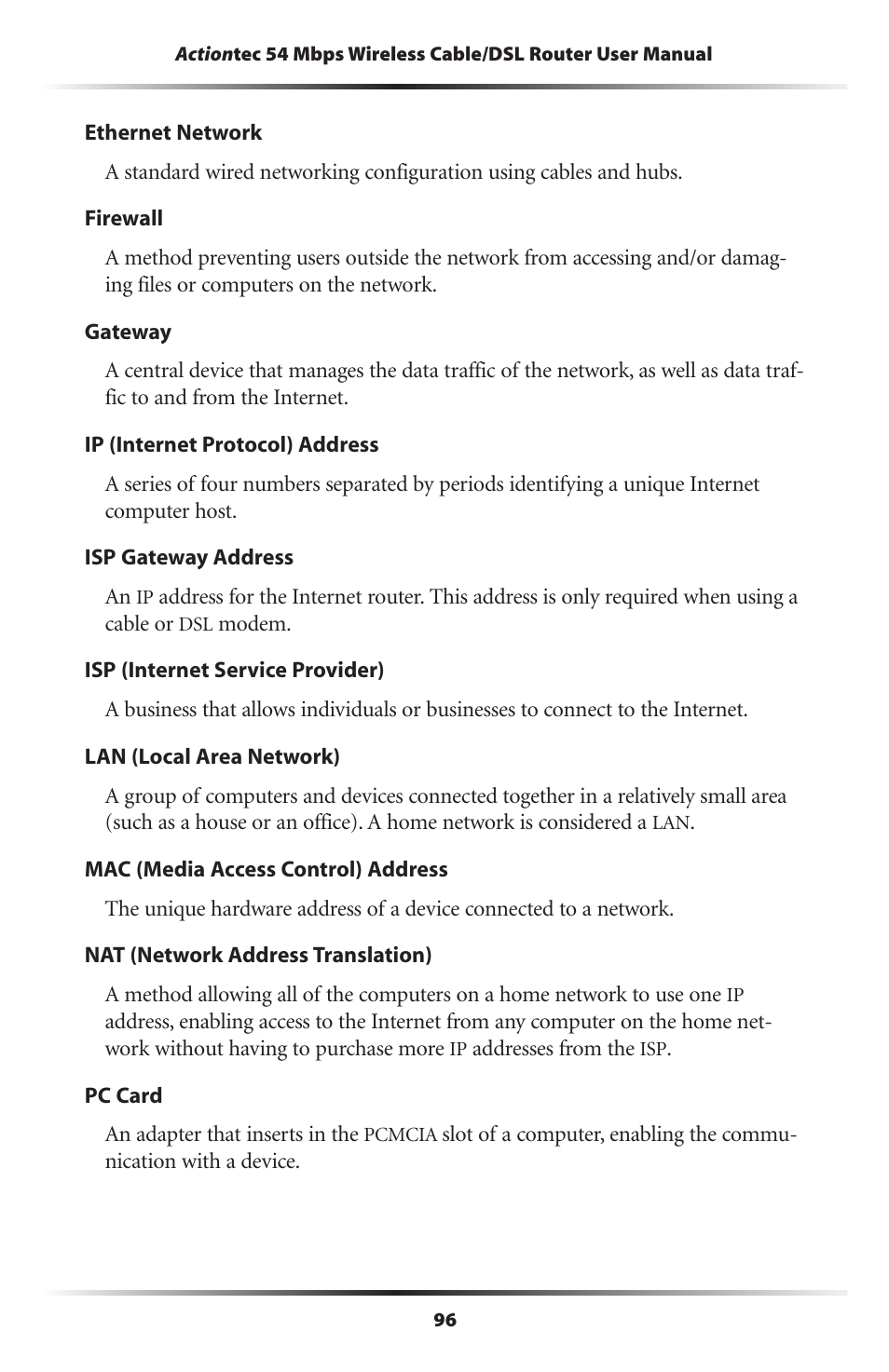 Actiontec electronic GT704WR User Manual | Page 99 / 115