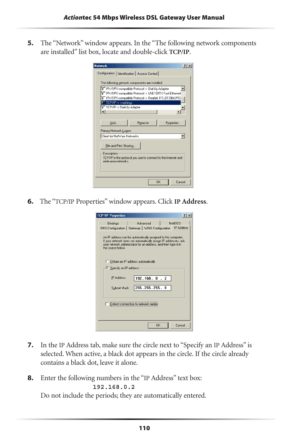 Actiontec electronic GT701-WG User Manual | Page 113 / 149