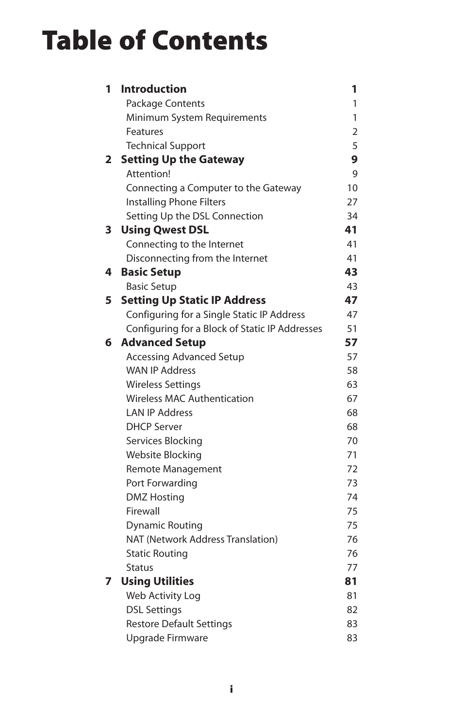 Actiontec electronic GT701-WG User Manual | Page 2 / 149