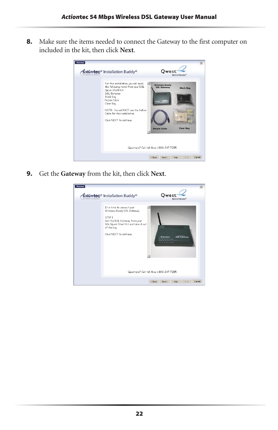 Actiontec electronic GT701-WG User Manual | Page 25 / 149