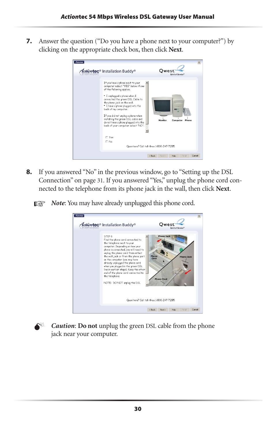 Actiontec electronic GT701-WG User Manual | Page 33 / 149