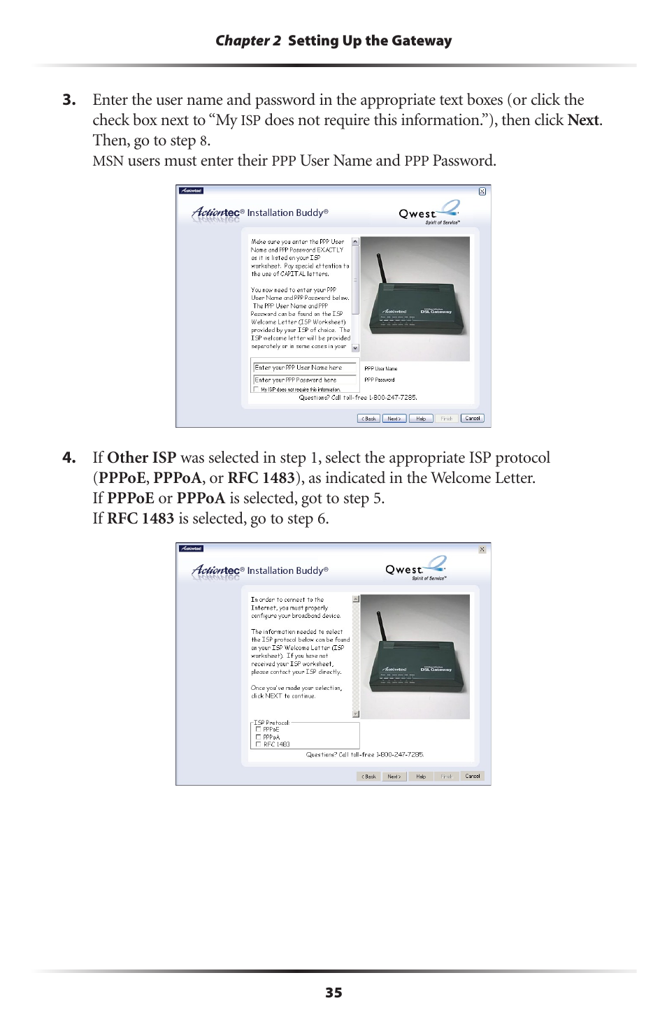 Actiontec electronic GT701-WG User Manual | Page 38 / 149