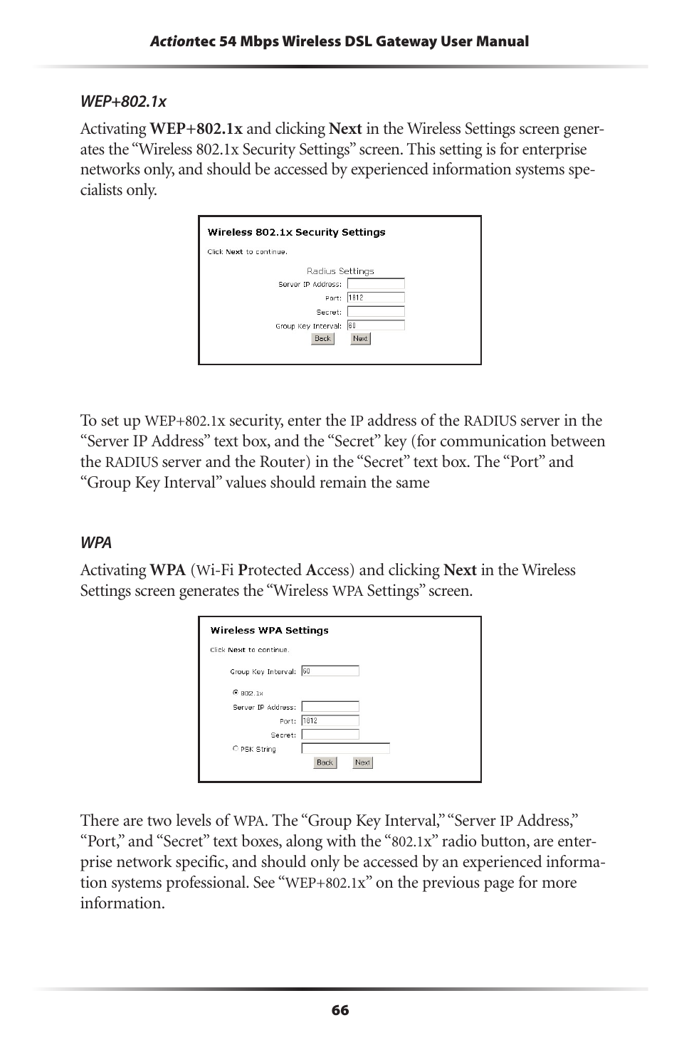 Actiontec electronic GT701-WG User Manual | Page 69 / 149