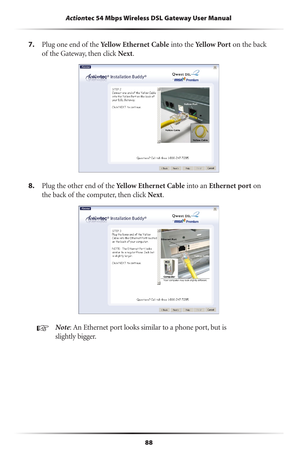 Actiontec electronic GT701-WG User Manual | Page 91 / 149