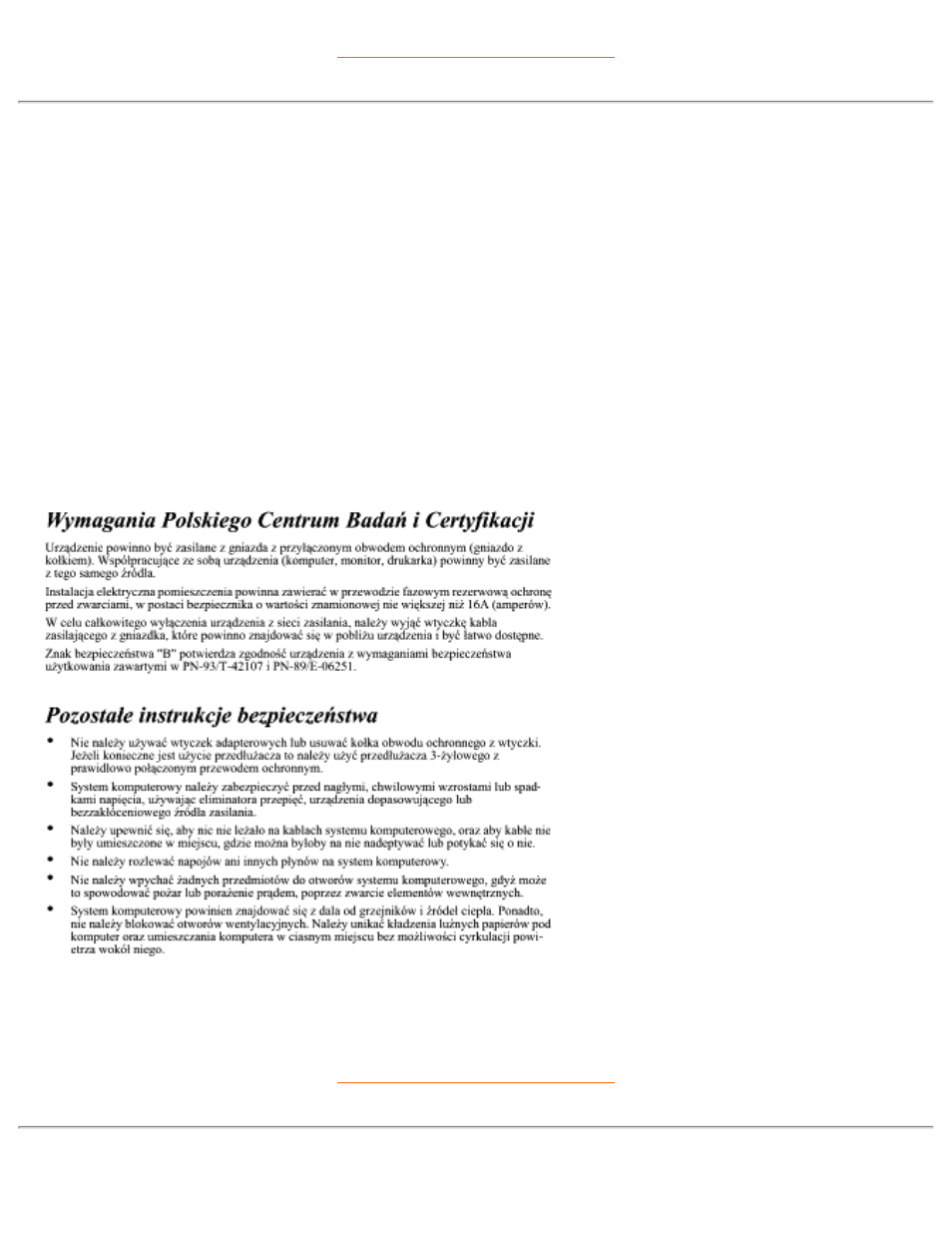 Polish center for, Testing and certification notice, North europe information (nordic countries) | Philips 109B60-27 User Manual | Page 77 / 134